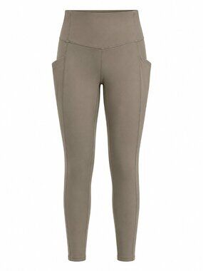 Danskin Taupe High-Rise Pocket Cropped Leggings Women’s M